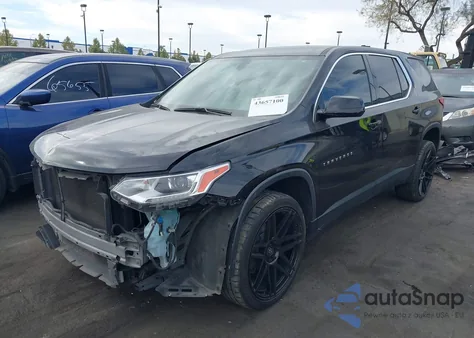 2020 Chevrolet Traverse Fwd Ls из США, поврежденный, VIN 1GNERFKW9LJ228083